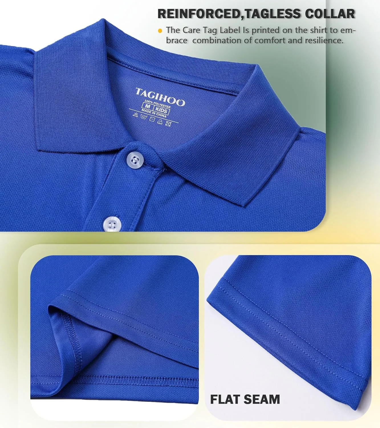 1 or 4 Pack Boys Mesh Athletic Polo Shirt Quick Dry Golf Moisture Wicking Active Short Sleeve for Youth