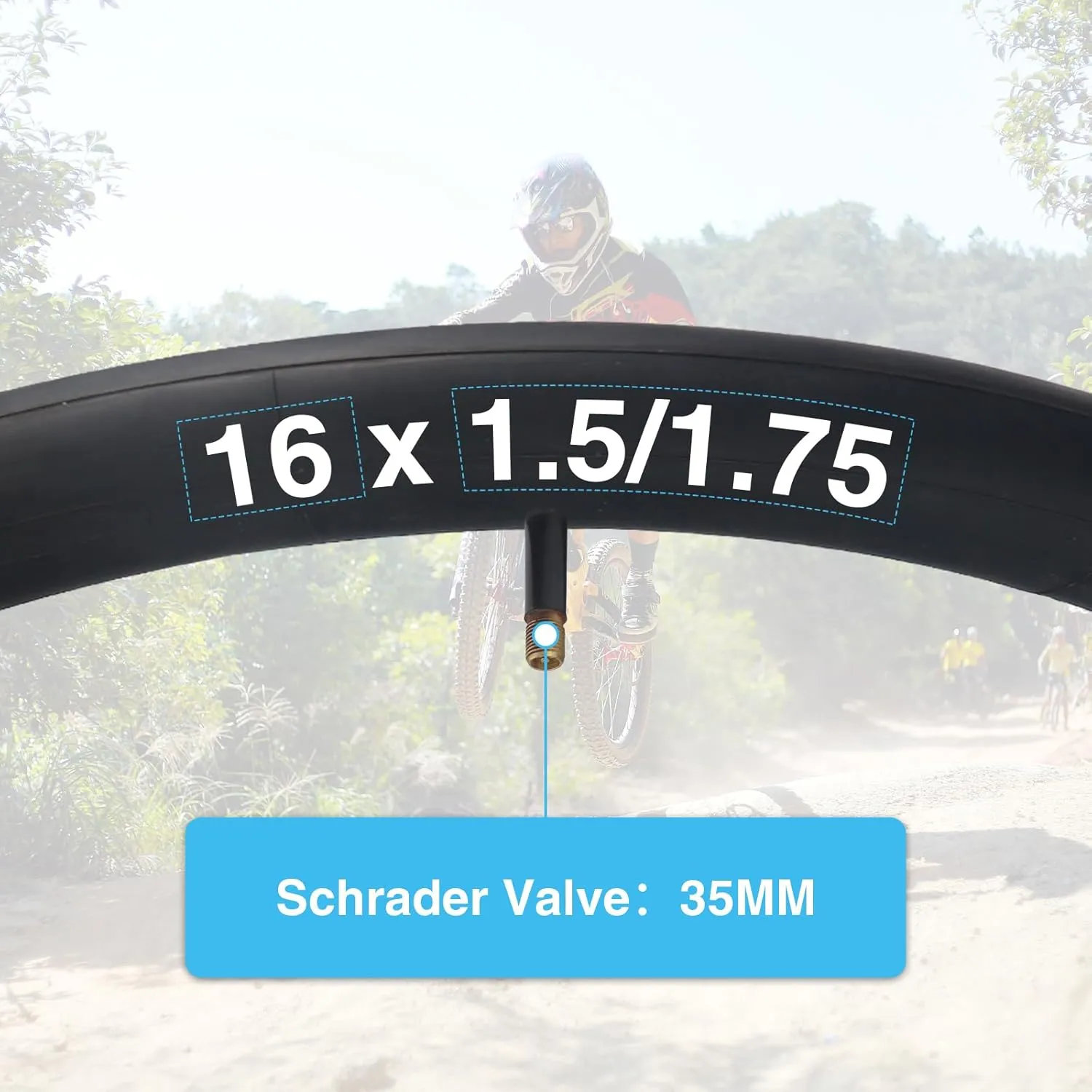 1/2 Pack 16/20 Inch Bicycle Tire 16x1.75/20x1.75 Bike Tyres for 16"/ 20" Bicycles, Kid Bikes, Child Girl Bicycle, Tricycle.