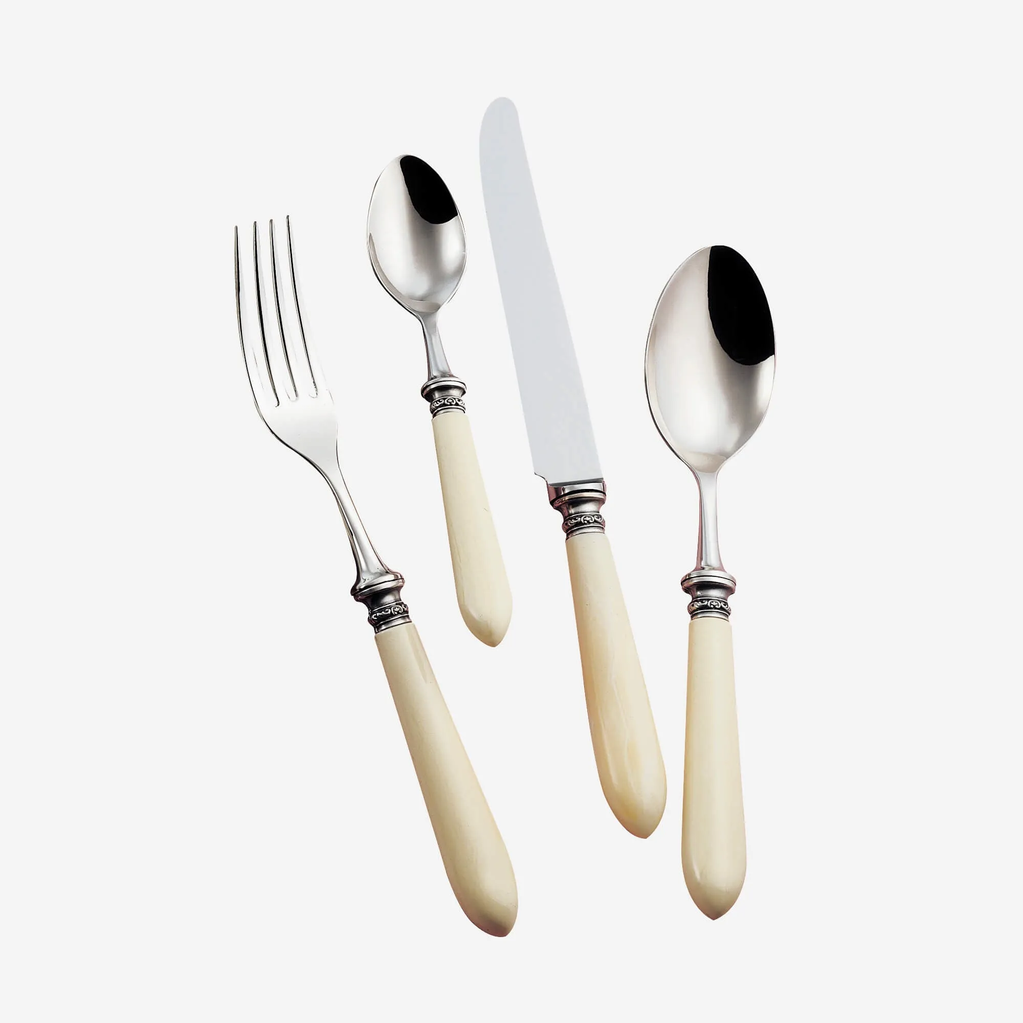 Antique Ivoire 4-Piece Cutlery Set