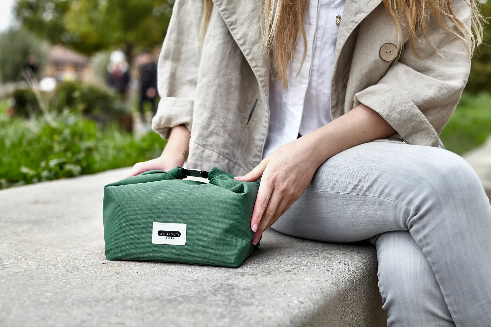 Black Blum Insulated Lunch Bag - Olive 6.7L