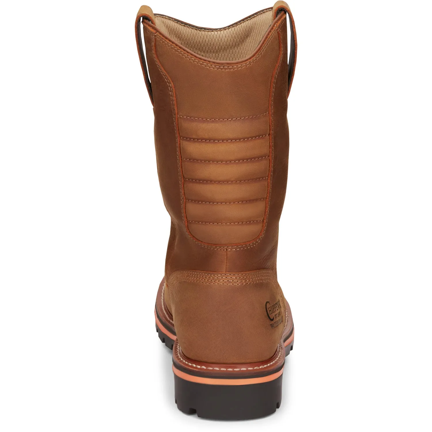 Chippewa Mens Thunderstruck 11in Waterproof Blonde Leather Work Boots
