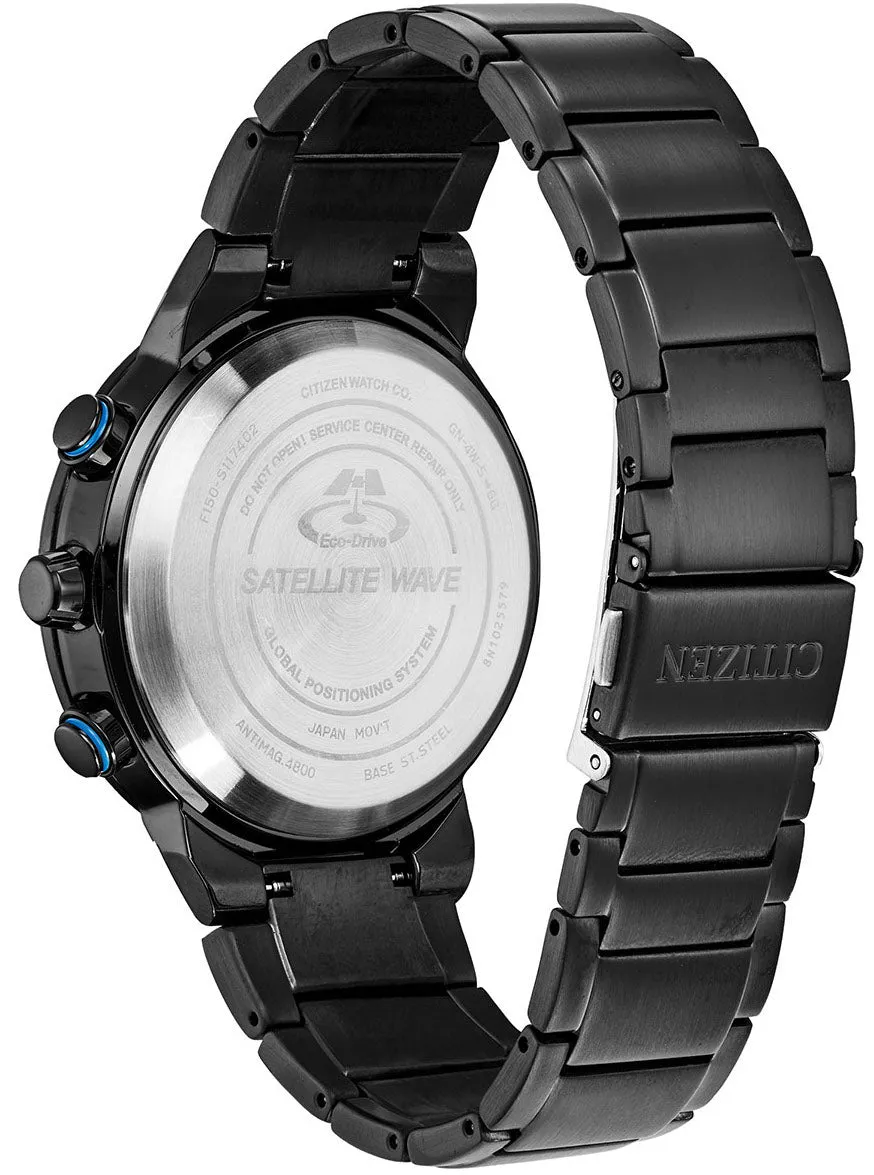 CTZ Watch Satellite Wave GPS Eco Drive Mens