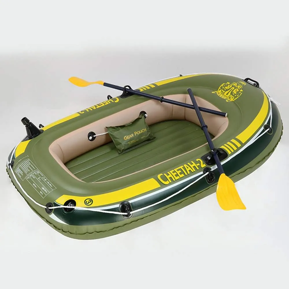 Inflatable Boat for Pool for Adults, Inflatable Boat with Oars 4/3/2 Person, Inflatable Fishing Raft