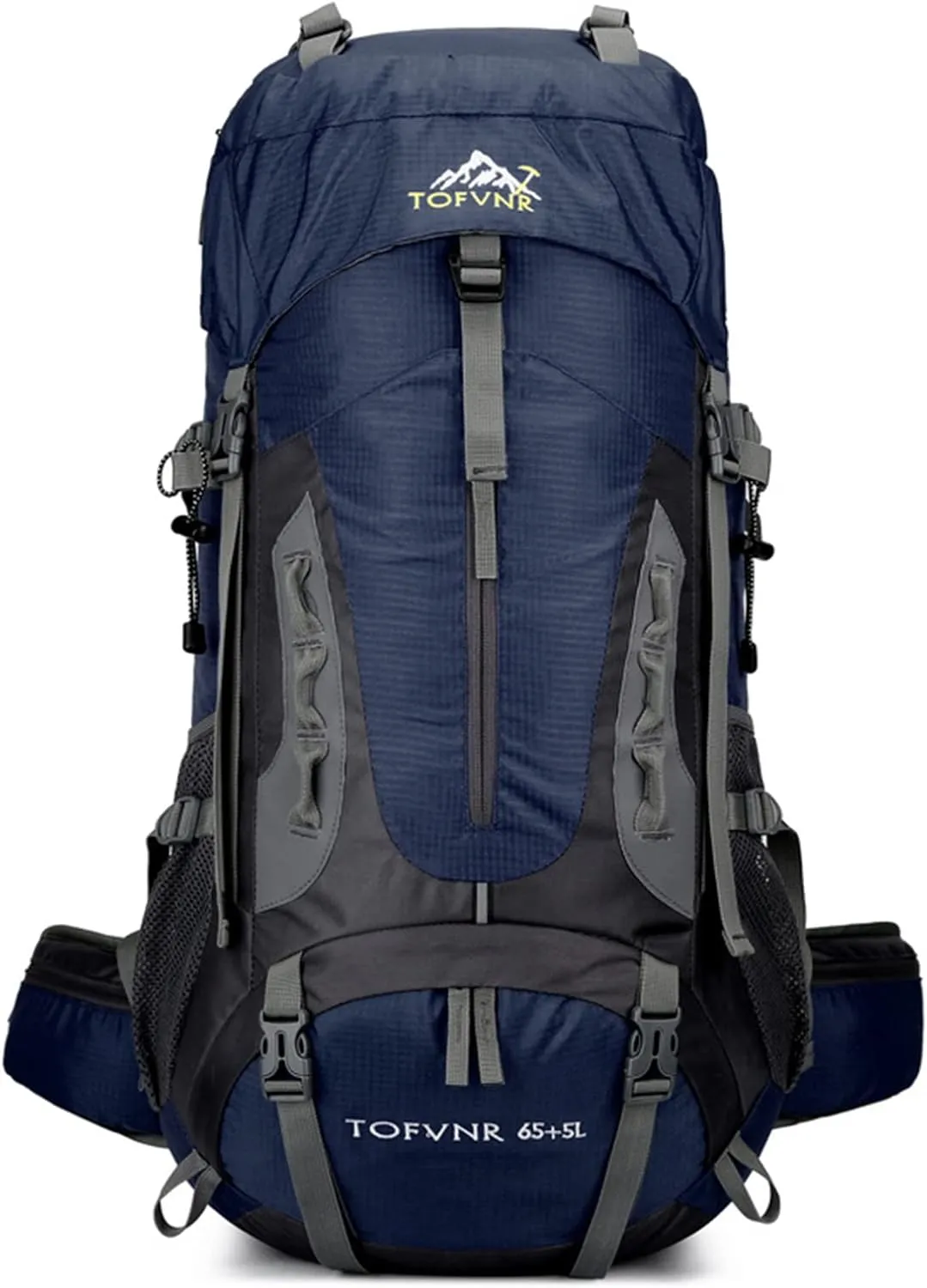 kingsea 70L Large Camping Hiking Backpack, Lightweight Nylon Trekking Rucksack,For Men Women Outdoor Large Capacity Sports Mountaineering Backpack Climbing Travel Waterproof Daypack