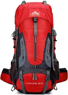 kingsea 70L Large Camping Hiking Backpack, Lightweight Nylon Trekking Rucksack,For Men Women Outdoor Large Capacity Sports Mountaineering Backpack Climbing Travel Waterproof Daypack