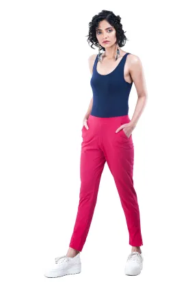 Kurti Pants (Magenta)