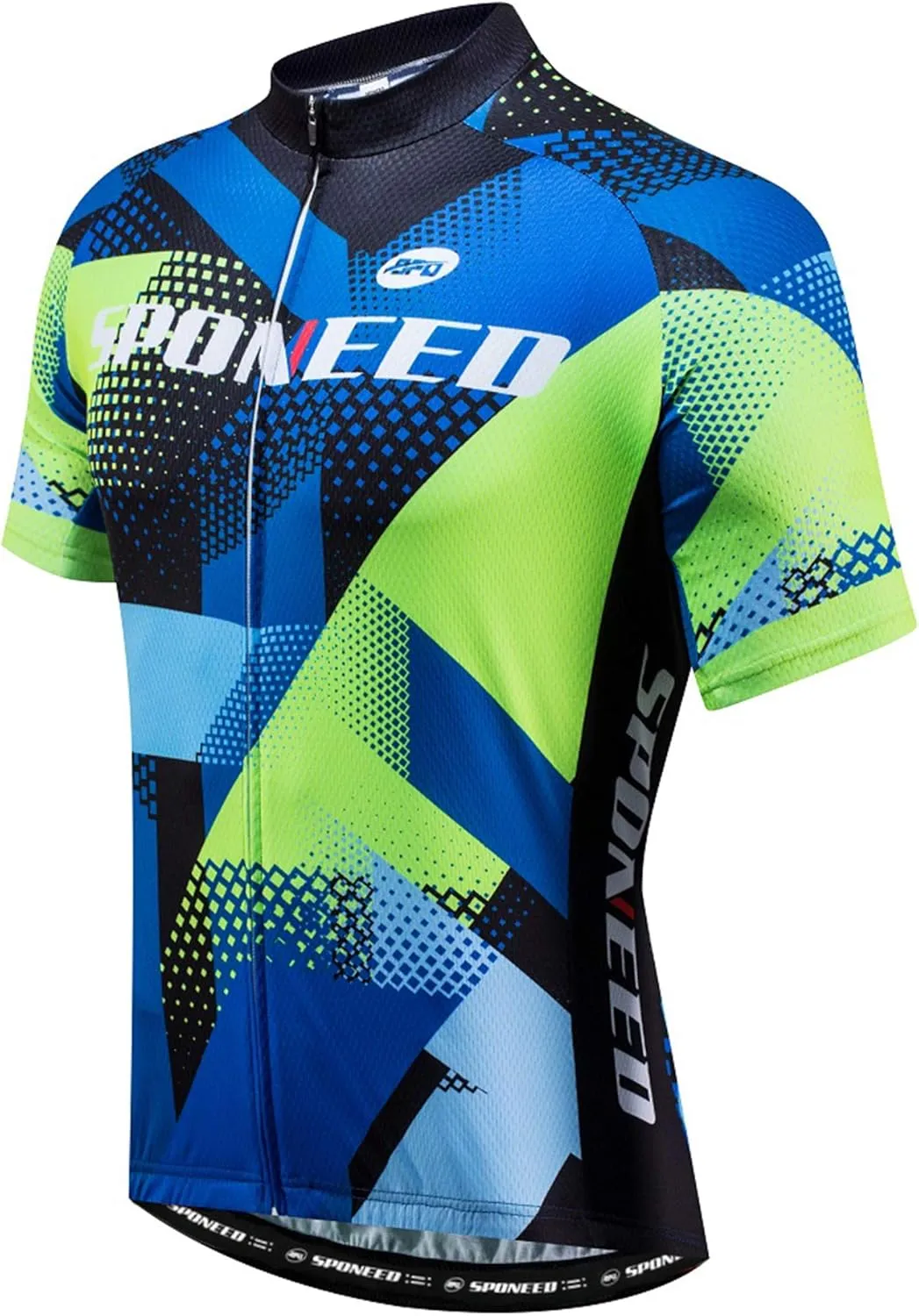 Men Bike Jersey Short Sleeve Road Cycling Shirts Biking Tops Moisture Wicking