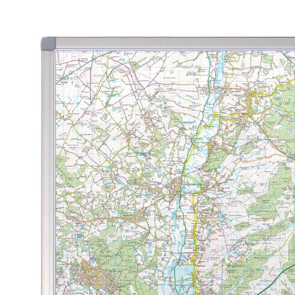 New Forest - UK National Park Wall Map