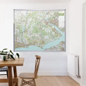 New Forest - UK National Park Wall Map