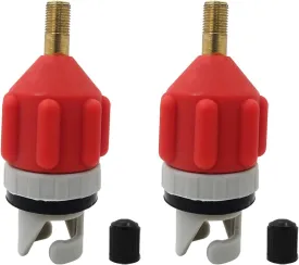 New Replacement 2X Inflatable Stand Up Paddleboard Pump Adapter,Universal Standard Schrader Air Valve Adapter Pumping Head Connector Converter for Inflating Boat, Kayak, Surfboard, Bed, Tire
