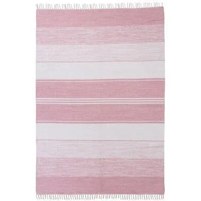 Pink Handmade Large Rug