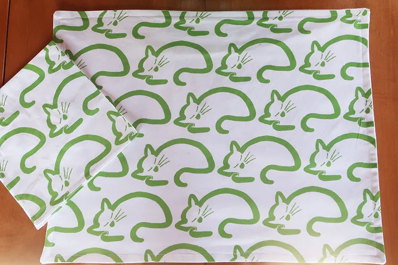 Sleeping Cat Placemats