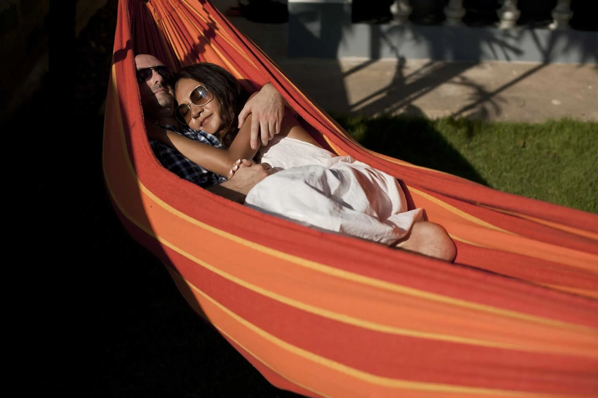 Soft Woven Cotton Fabric Brazilian Double Hammock - Hammock Sky