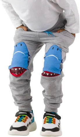 Toddler Boys Animal 3D Knee Knit French Terry Jogger/Pants - Pure Cotton
