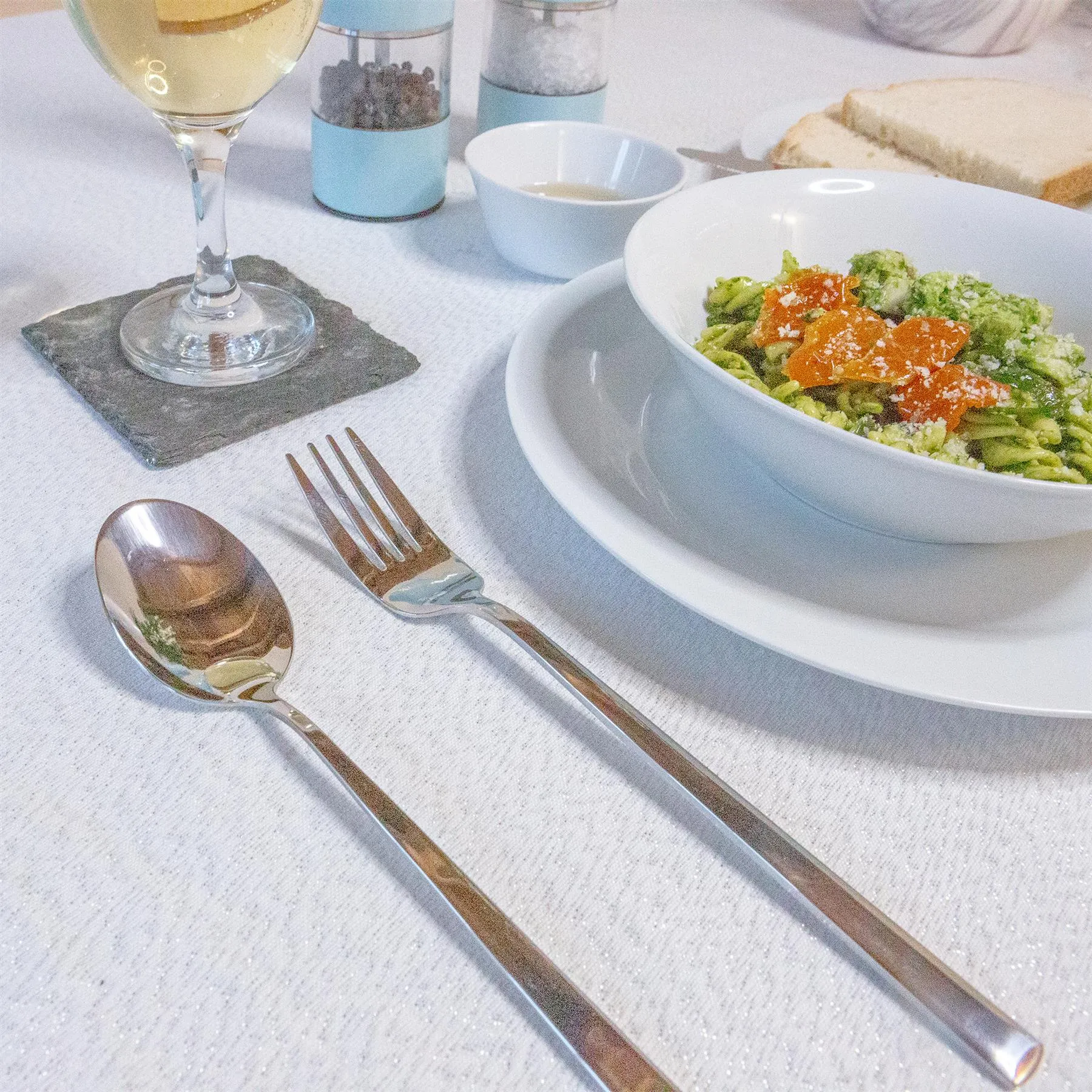Tondo Stainless Steel Dinner Forks - By Argon Tableware