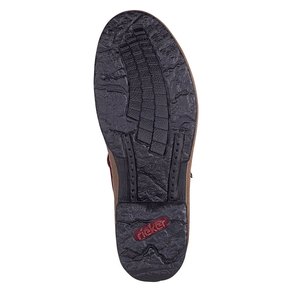 Women's Rieker Felicitas 41 Color: Wine
