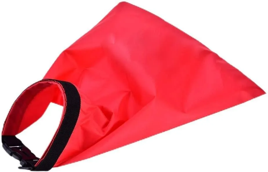 Yosoo Beach Dry Pack with Roll Bag Design for Camping First Aid Bandage Pills for Outdoor Activities, Red 1.2L Portable Drifting Raft Bag